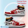 Brentford FC Custom Name Number Premier League 2324 Air Jordan 1 High Sneakers