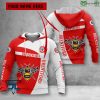 Brentford FC Custom Name Premier League Pullover Hoodie