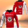 Brentford FC White Red Pullover Hoodie V2