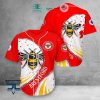 Brentford FC White Red Yellow Baseball Jersey