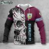 Burnley FC Skull Zip Up Hoodie