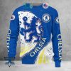 Chelsea FC Blue White Sweatshirt