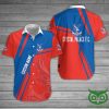 Crystal Palace FC Custom Name Red Blue Polo Shirt