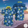 Leeds United Coconut Trees Hawaiian Shirt