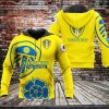 Leeds United Yellow Pullover Hoodie