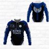 Leicester City FC Dark Blue Black King Power Pullover Hoodie
