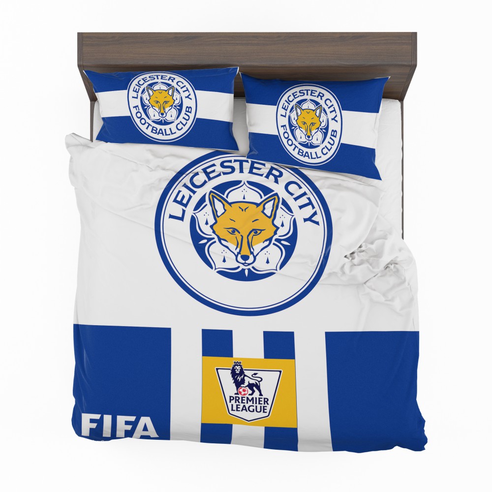 thumbnail interactive-video image 1 of Leicester City FC Official Leather Bracelet – Stainless Steel Ring Crest 1 of 3