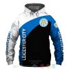 Leicester City FC White Blue Black Pullover Hoodie