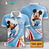 Manchester City Custom Name Mickey Polo Shirt