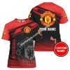 Manchester United Custom Name T-Shirt