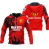 Manchester United Red Black Dragon Pullover Hoodie