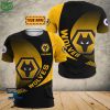 Wolverhampton Wanderers FC Custom Name Premier League 2023 T-Shirt