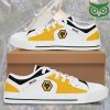 Wolverhampton Wanderers FC White Yellow Low Top Shoes