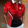 Aberdeen FC Custom Name Special Edition Zipper Polo Shirt