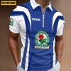 Blackburn Rovers FC Custom Name Limited Edition Zipper Polo Shirt