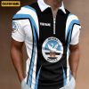 Swansea City AFC Custom Name Limited Edition Zipper Polo Shirt
