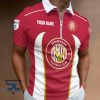 Stevenage FC Custom Name Special Edition Zipper Polo Shirt