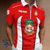 Wrexham AFC Custom Name Special Edition Zipper Polo Shirt