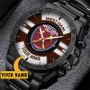 West Ham United FC Custom Name SteelEdge Watch