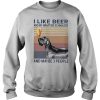 Beer Lover – I Like Beer And My Miniature Schnauzer And Maybe 3 People Sweatshirt