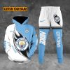 Manchester City Custom Name Sporty Style Hoodie And Pants