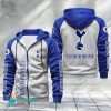 Tottenham Hotspur FC Sporty Style Raglan Zipper Hoodie