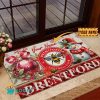 Brentford FC Custom Name Special Edition Rubber Doormat