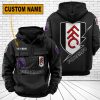 Fulham Custom Name New Edition Half Zip Hoodie
