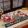 Newcastle United FC Custom Name Special Edition Rubber Doormat