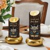 Newcastle United FC Custom Name Limited Edition LED Candle