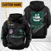 Plymouth Argyle FC Custom Name New Edition Half Zip Hoodie