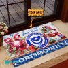 Portsmouth FC Custom Name Special Edition Rubber Doormat