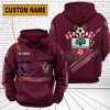 Southampton FC Custom Name New Edition Half Zip Hoodie