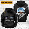 Swansea City AFC Custom Name New Edition Half Zip Hoodie