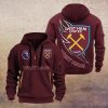 West Ham United FC Limited Edition Quarter Zip Hoodie