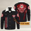 Brentford FC Custom Name Special Edition ButtonWarm Jacket