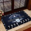 Preston North End FC Custom Name New Edition Rubber Doormat