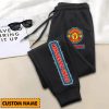 Manchester United Custom Name Sporty Style Sweatpants