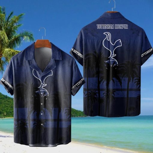 Tottenham Hotspur FC Unique Tropical Pattern Hawaiian Shirt