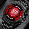Arsenal FC Custom Name New Style SteelChrono Watch