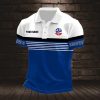 Bolton Wanderers FC Custom Name New Edition Striped Polo Shirt
