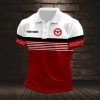 Brentford FC Custom Name New Edition Striped Polo Shirt