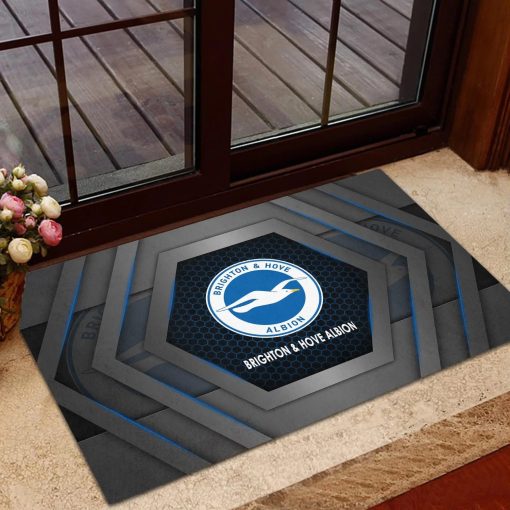 Brighton Hove Albion FC New Edition Rubber Doormat
