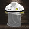 Burton Albion FC Custom Name New Edition Striped Polo Shirt