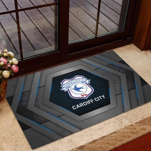 Cardiff City FC New Edition Rubber Doormat
