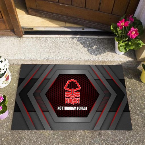 Nottingham Forest FC New Edition Rubber Doormat Nottingham Forest FC New Edition Rubber Doormat
