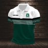 Plymouth Argyle FC Custom Name New Edition Striped Polo Shirt
