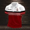 Southampton FC Custom Name New Edition Striped Polo Shirt