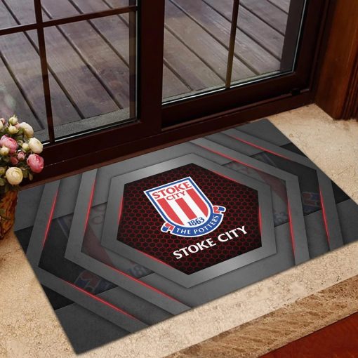 Stoke City FC New Edition Rubber Doormat