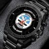 Swansea City AFC Custom Name New Style SteelChrono Watch